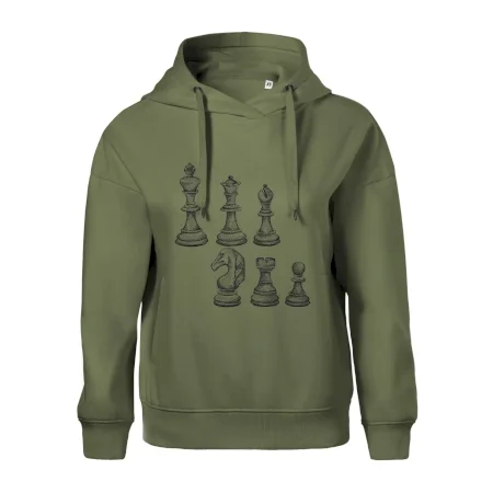 Šachové figurky kreslené