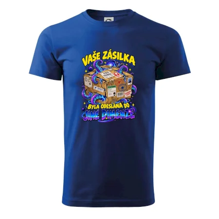Vaše zásilka byla odeslána do jiné dimenze
