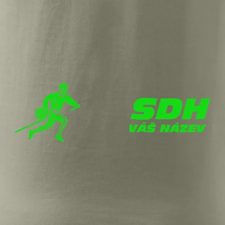 Hasičský sport SDH + váš název ZELENÁ