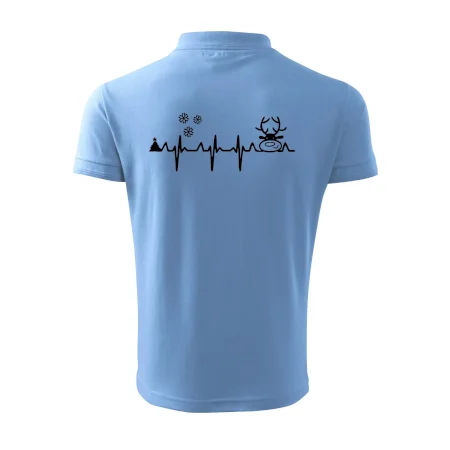 EKG Vánoce Vločky a sob