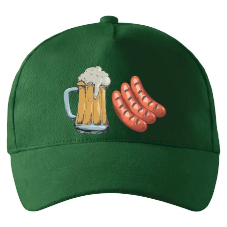 Pivo a klobása