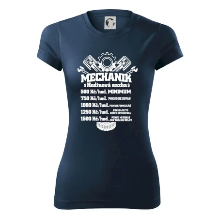 Mechanik - hodinová sazba