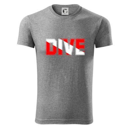 Dive nápis vlajka