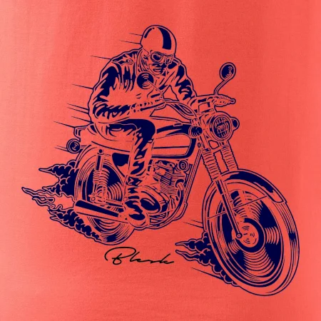 Motorkář blesk