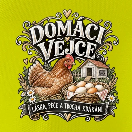 Domácí vejce z farmy