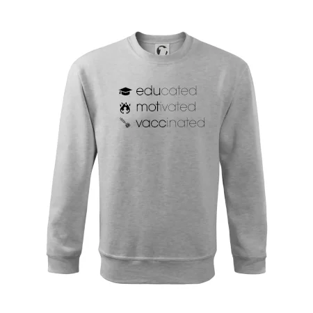 Educated motivated vaccinated