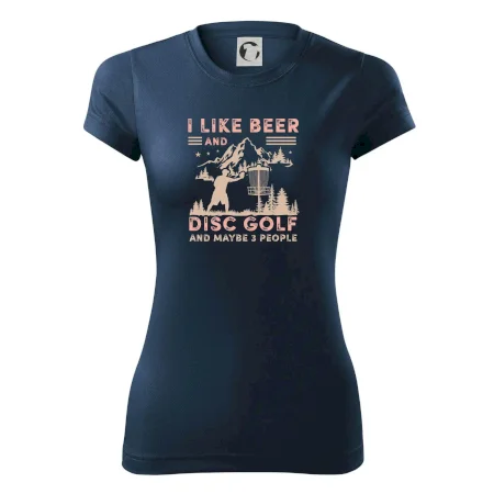 I like beer and disc golf