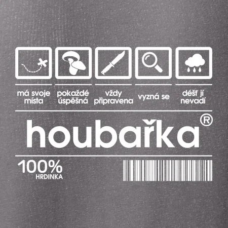 Čárový kód - Houbařka