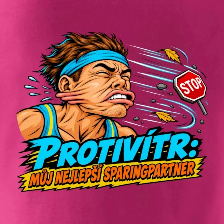 Běžecký protivítr můj sparingpartner