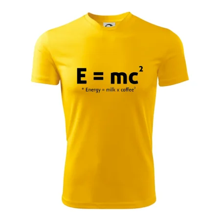 e = mc2 - coffee milk