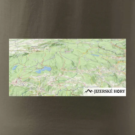 Jizerské hory mapa