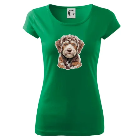 Lagotto romagnolo vyšívaná hlava