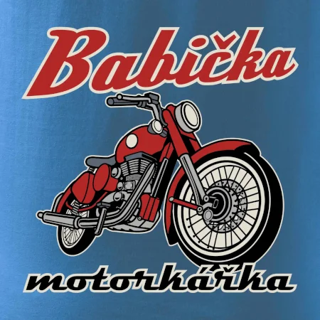 Dědeček / babička motorkář