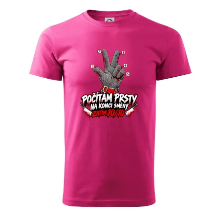 Řezník počítám prsty na konci směny