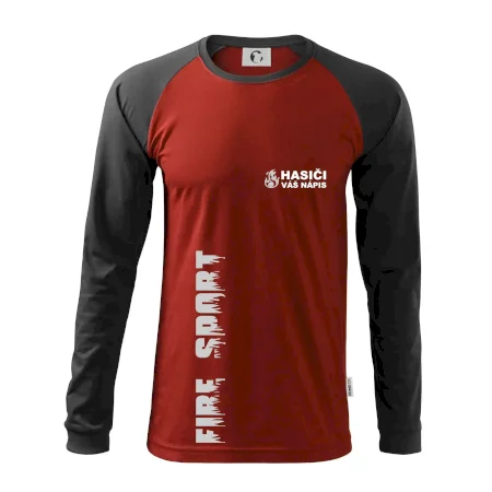 Hasiči REFLEXNÍ (oheň, Firesport, název sboru - vlastní nápis)