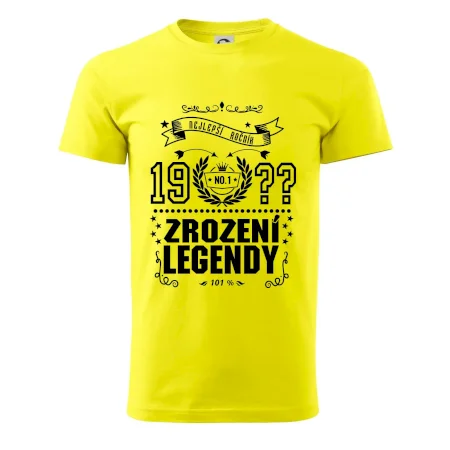 Zrození legendy - pro všechny - vlastní letopočet