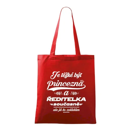 Je těžké být princezna - ředitelka