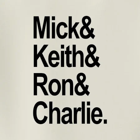 Mick Keith Ron Charlie