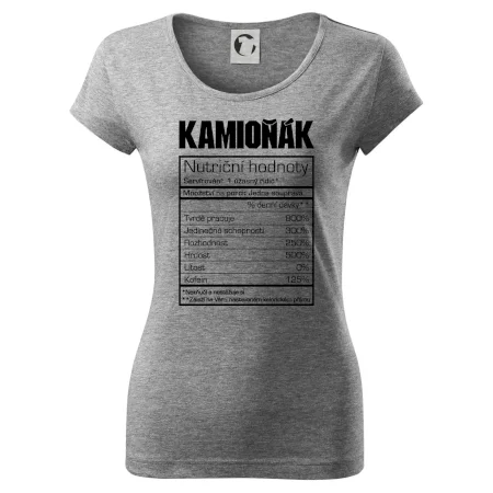 Nutriční hodnoty - Kamioňák