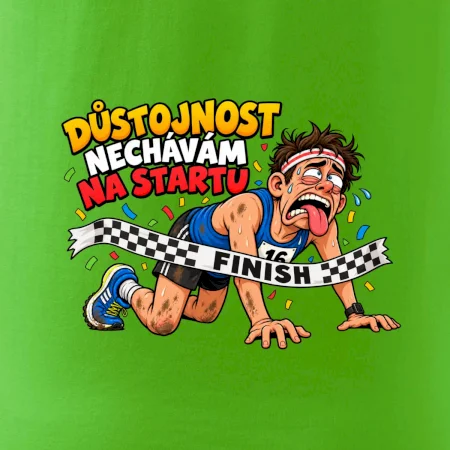 Běžec důstojnost nechávám na startu