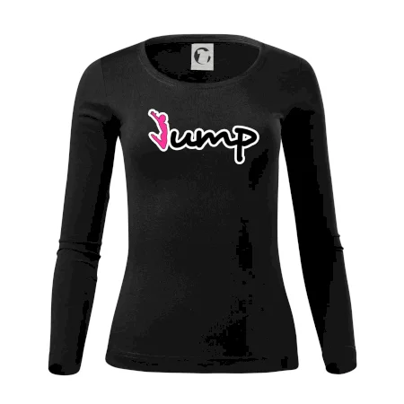 Jump - nápis a panáček
