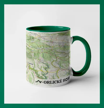 Hrnek - Orlické hory mapa