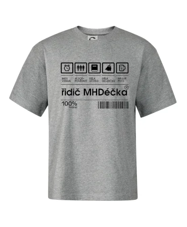 Čárový kód -  Řidič MHD
