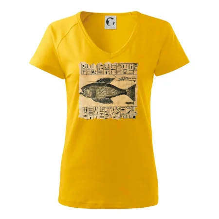 Egyptské hieroglyfy ryba
