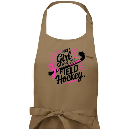 Just a girl who loves field hockey černo růžové