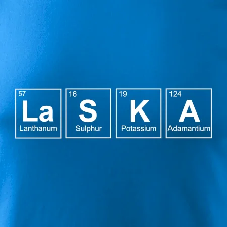 Láska  - periodická tabulka