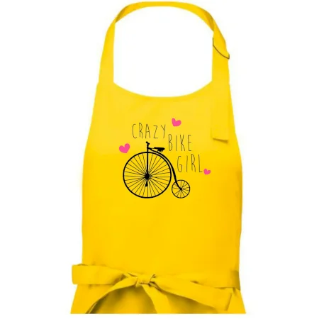 Crazy bike girl