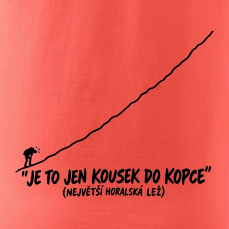 Je to jen kousek do kopce