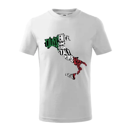 Mapy - názvy měst - Italie