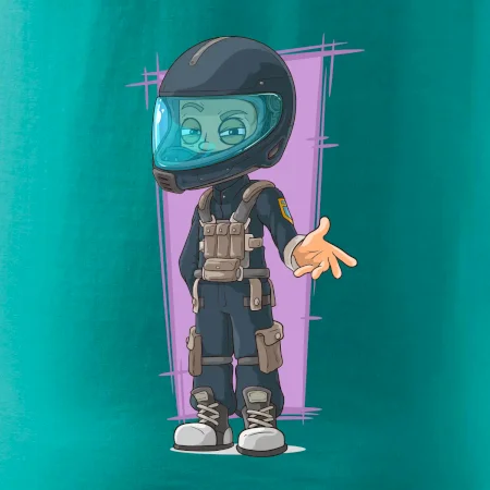 Vesmírný voják fialový