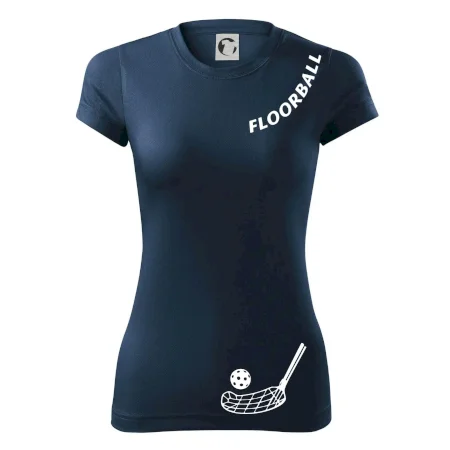 Floorball nápis šikmo