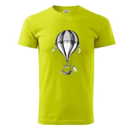 Horkovzdušný balón  kreslený