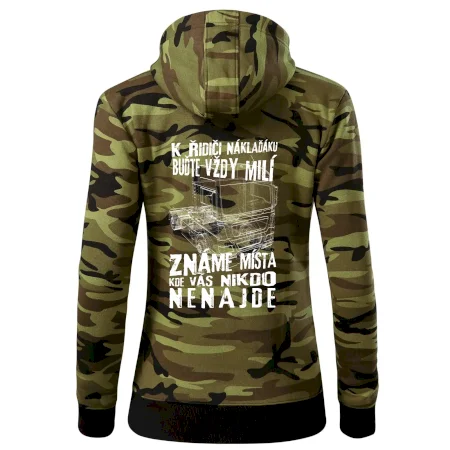 K řidiči náklaďáku buďte vždy milý