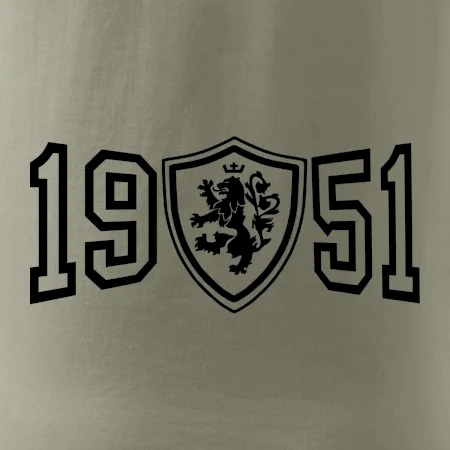 Narozeninový motiv - znak - 1951