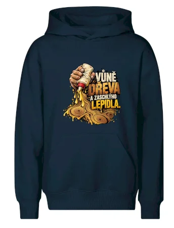 Vůně dřeva a zaschlýho lepidla - kapající lepidlo a letokruhy