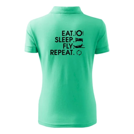 Eat sleep fly repeat