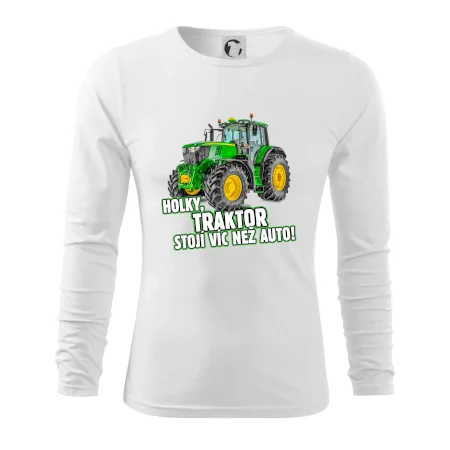 Holky, traktor stojí víc než auto