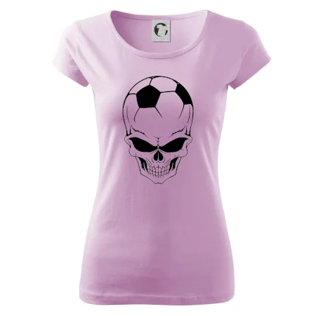 Fotbal lebka míč