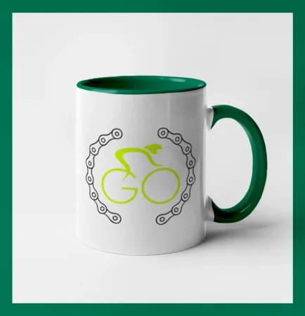 GO cyklista (fluo potisk)