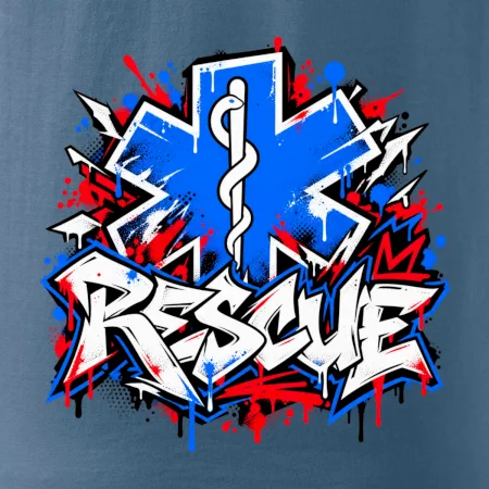 Rescue - Graffiti nápis