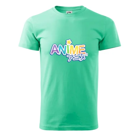 Anime nápis duhový