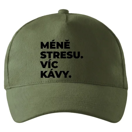 MÉNĚ STRESU.VÍC KÁVY.