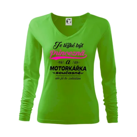 Je těžké být princezna - motorkářka
