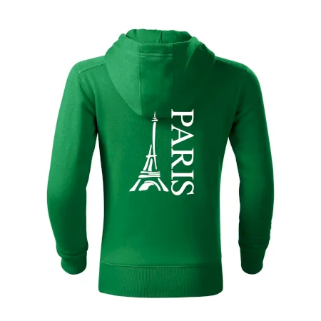 Paris nápis Eiffelovka na výšku