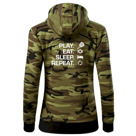 Play eat sleep repeat padel