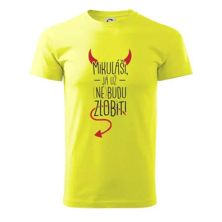 Mikuláši, já už nebudu zlobit!